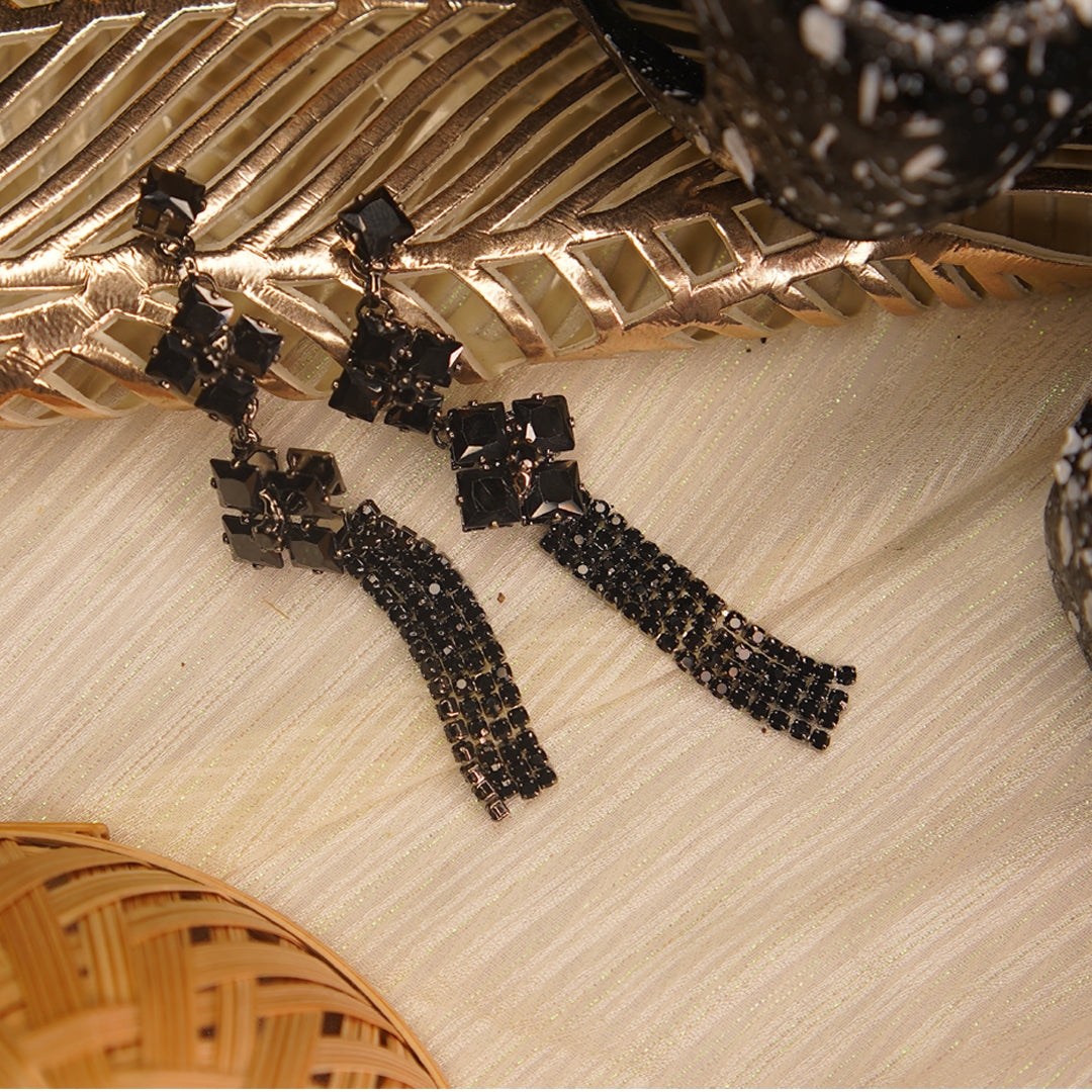 Tassel drop earrings