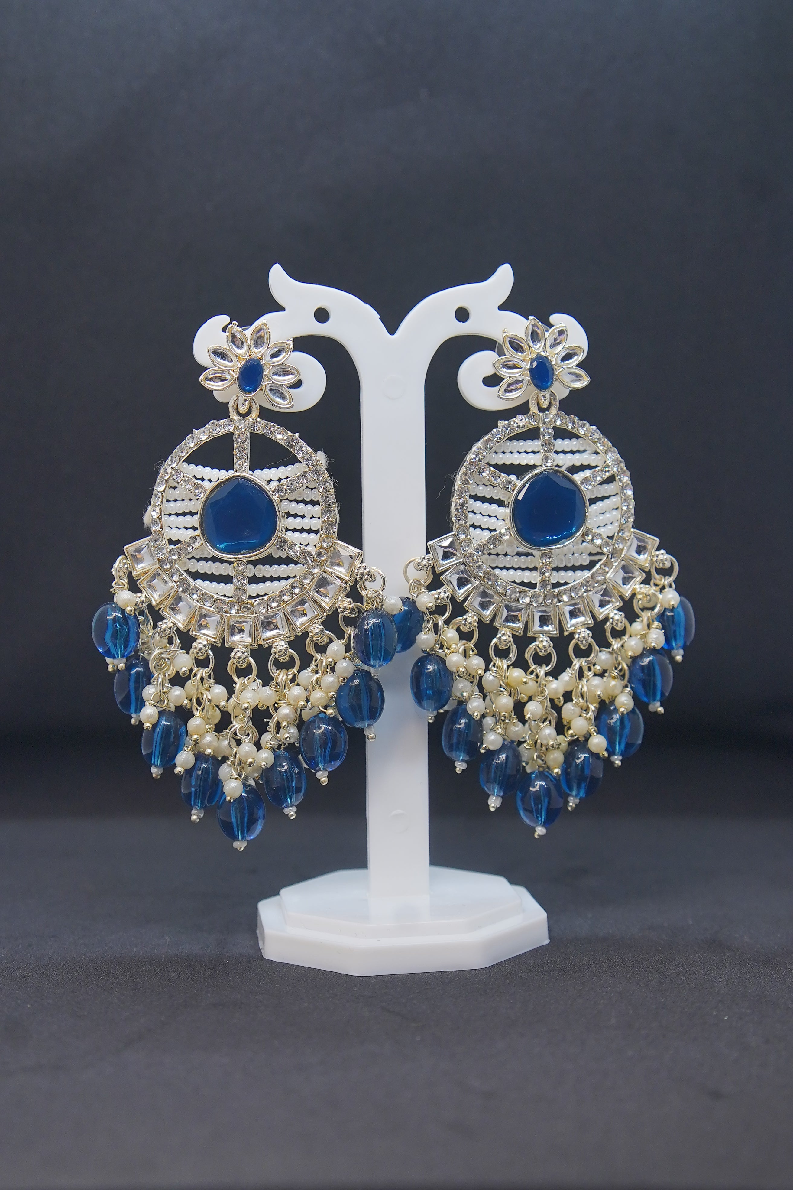 Sapphire Rain Chandbalis