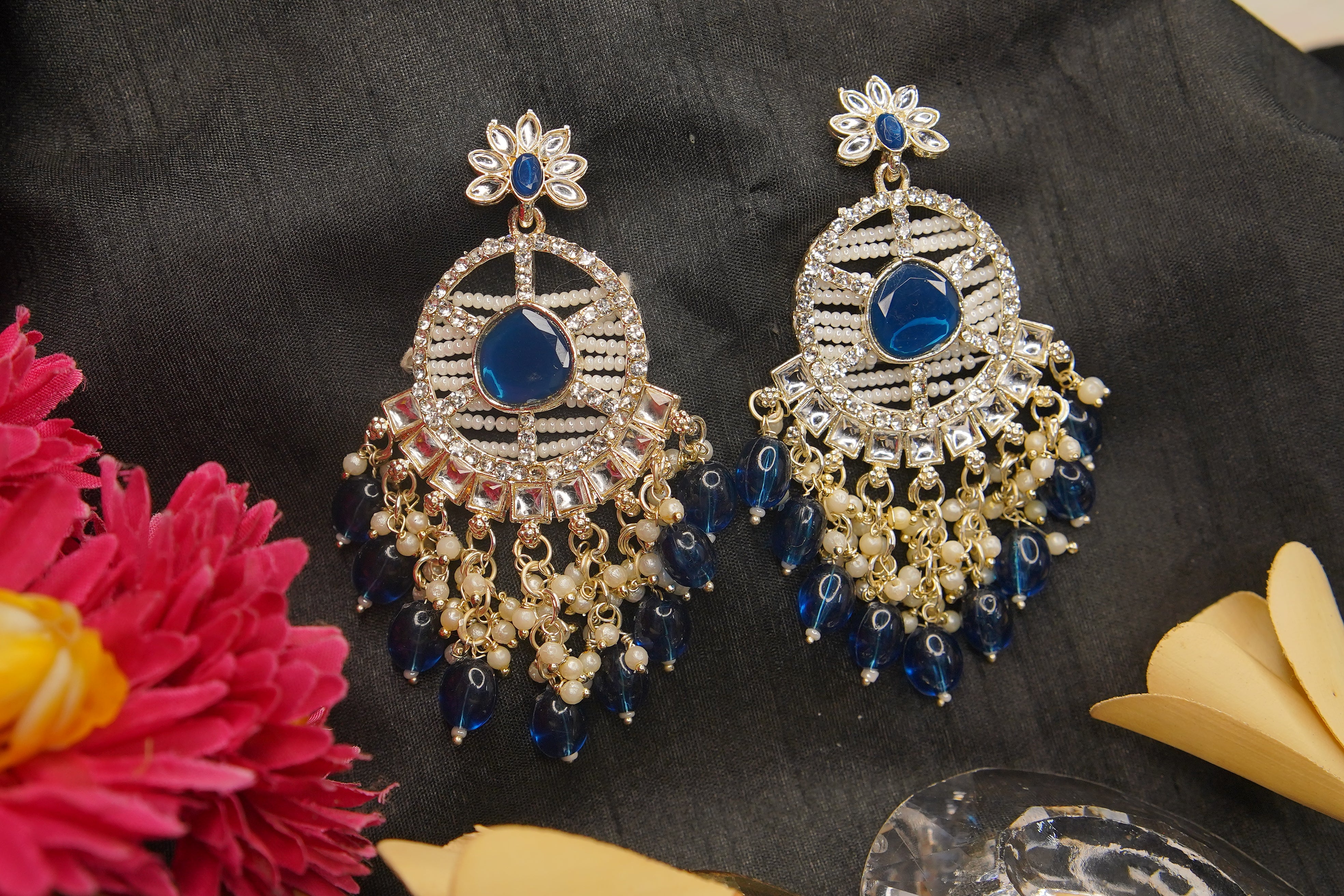 Sapphire Rain Chandbalis