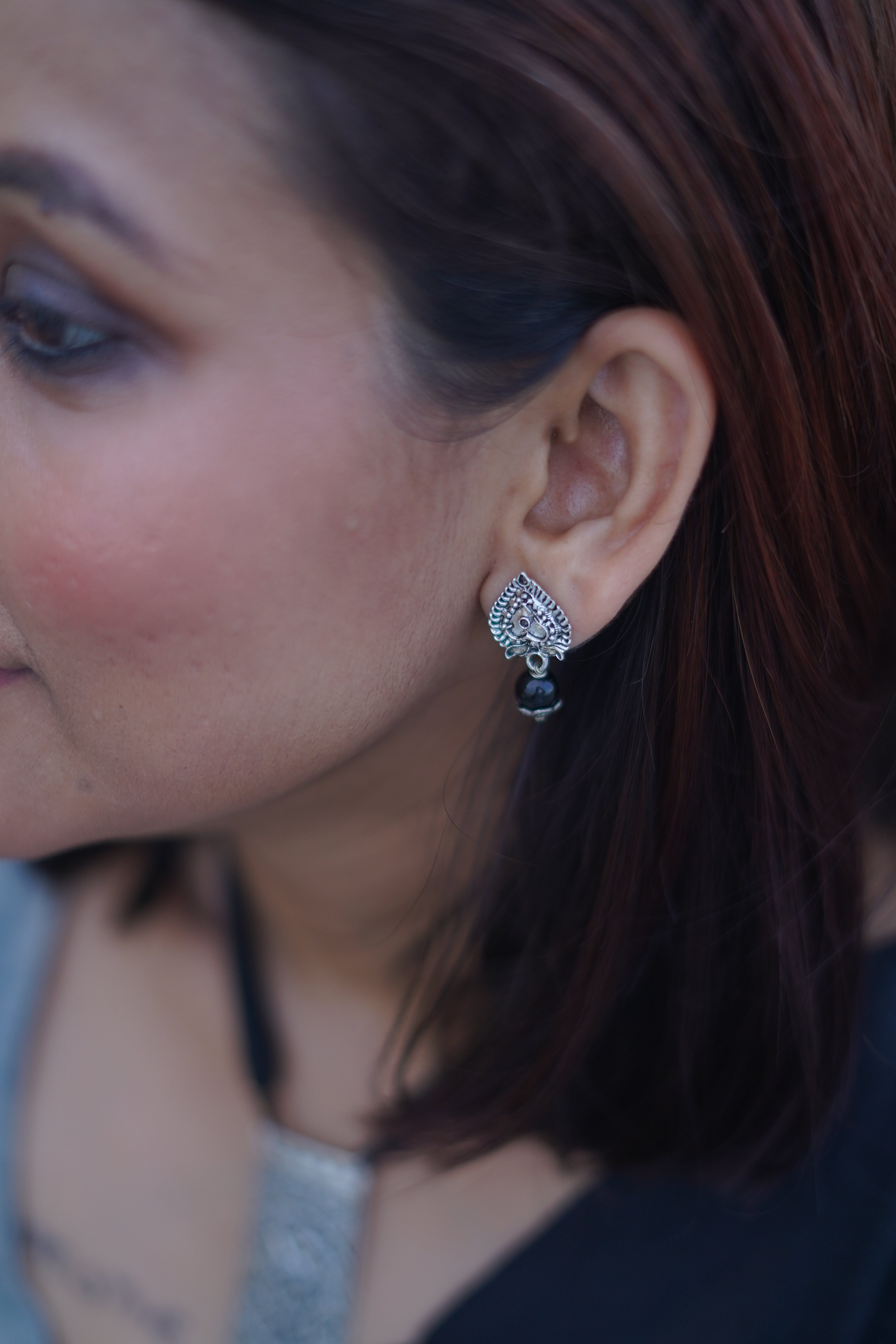 Designer Silver Plated Handcrafted Neckwear Set